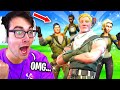 I Hosted a DEFAULT SKIN ONLY Tournament for $100 in Fortnite... (insane players)