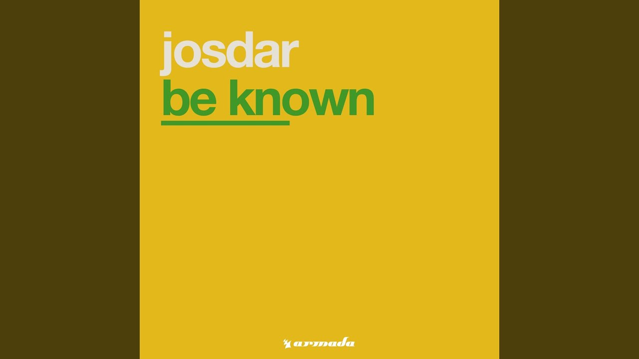 Watch Be Known on YouTube Watch Be Known on YouTube