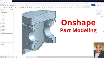 Onshape - Part Modeling Tutorial - Piston Design