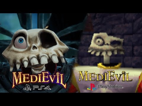 MediEvil PS4 vs PS1 - Announce Trailer Comparison