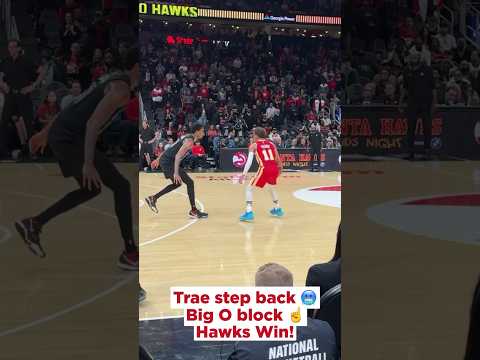 The winning sequence in overtime 😯🙌 #traeyoung #bigo #atlhawks #nba