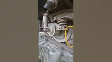 Loose brake shoe of train, wheels vibration on track. #railway #shorts