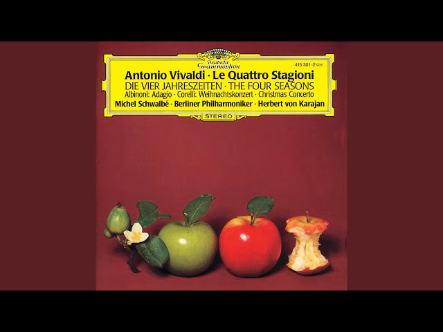 ヴァイオリンのための協奏曲・短調と短調・メジャーRV 269「ラ・プリマヴェーラ」:II.ラルゴAntonio Vivaldi