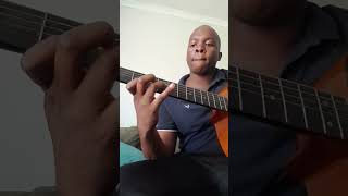 Overtone scale on Acoustic Guitar slow motion