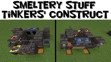 Automated Smelteries - Tinkers Construct in Minecraft 1.18