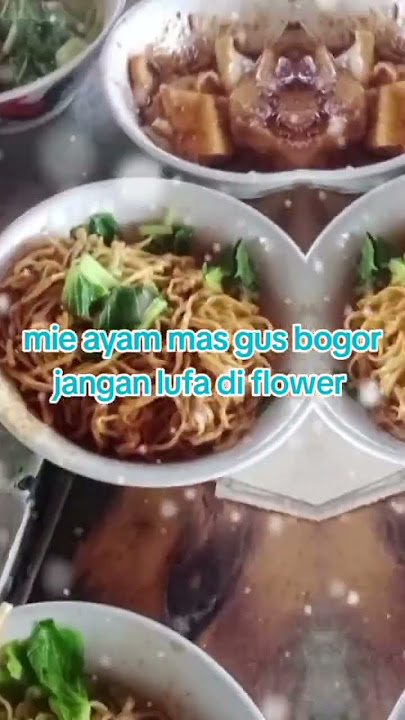#mieayamthebest #kuliner #food #mie ayam mas gus bogor