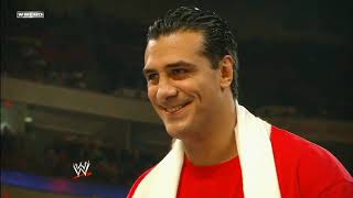 Mark Henry & Christian & John Cena vs CM Punk & Alberto Del Rio & The Miz Raw April 25 2011 Part 1