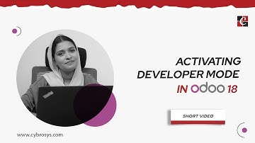 How to Activate Developer Mode in Odoo 18 | Odoo 18 Tutorials | Odoo 18 Developer Tools | Odoo 18