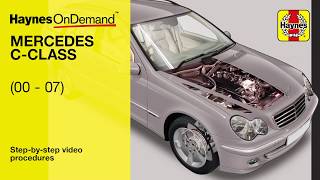 Fix your Mercedes C Class  (2000 - 2007) with Haynes's video tutorials