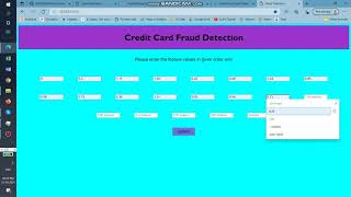 Credit Card Fraud Detection Demo Video screenshot 5