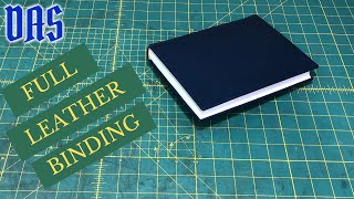 Covering a Full Leather Binding // Adventures in Bookbinding