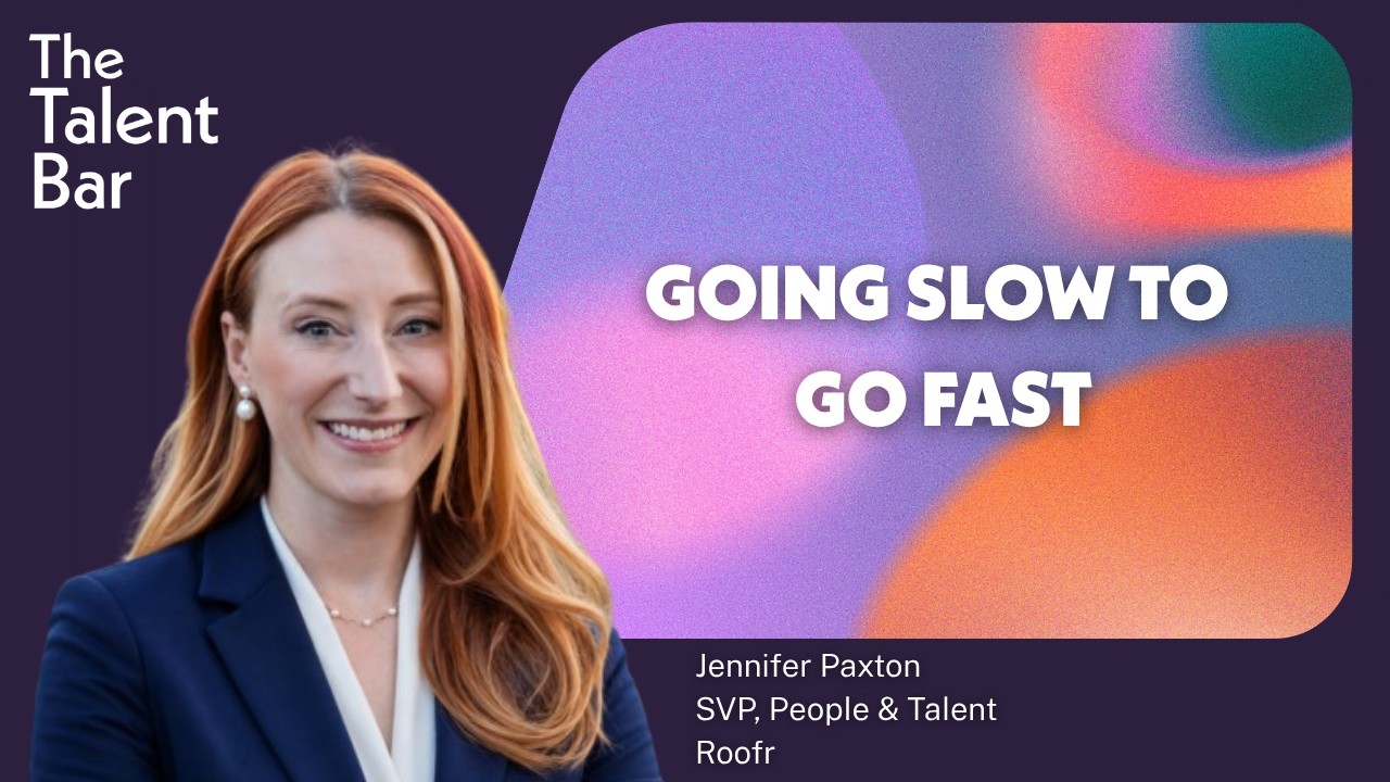 The Talent Bar: Episode 17 with Jennifer Paxton