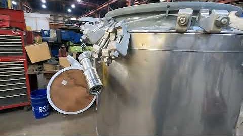 DeDietrich Glass Lined Crystallizer.