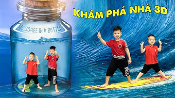 1 Ngày Khám Phá Bảo Tàng 3D Kỳ Diệu ♥ Min Min TV Minh Khoa