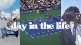 DAY IN THE LIFE | national bank open in toronto, carlos alcaraz + pizzaville!! 🎾