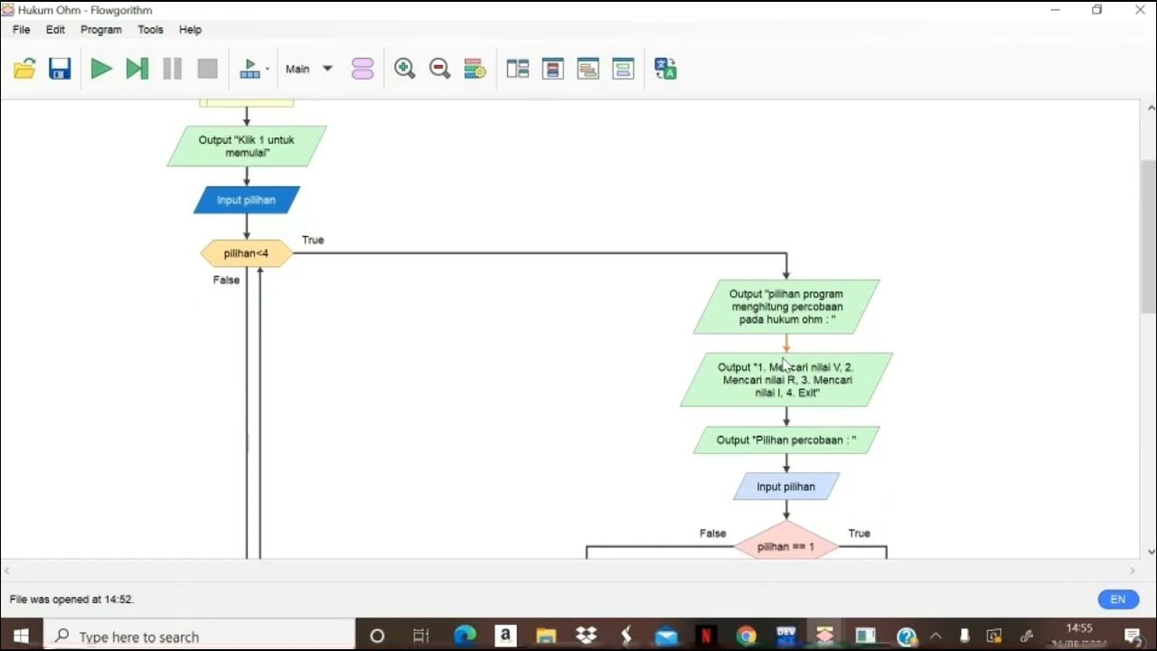 PROGRAM C++ DAN FLOWCHART || UAS PKS TA 202O/2021 ITERA - YouTube