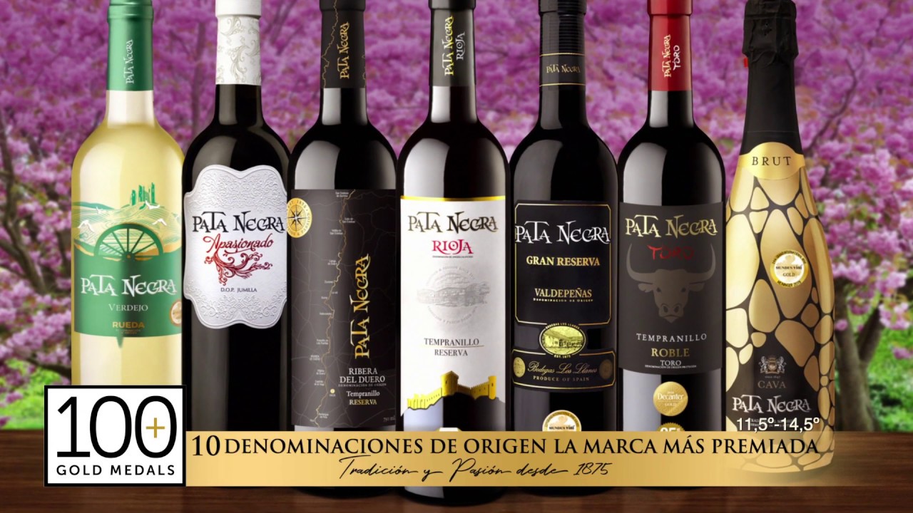 La marca Pata Negra, de J. García Carrión, el vino más vendido en Navidad