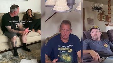 TELLING MOM TO SHUT UP INFRONT OF DAD!!🤭 TIKTOK COMPILATION PRANK