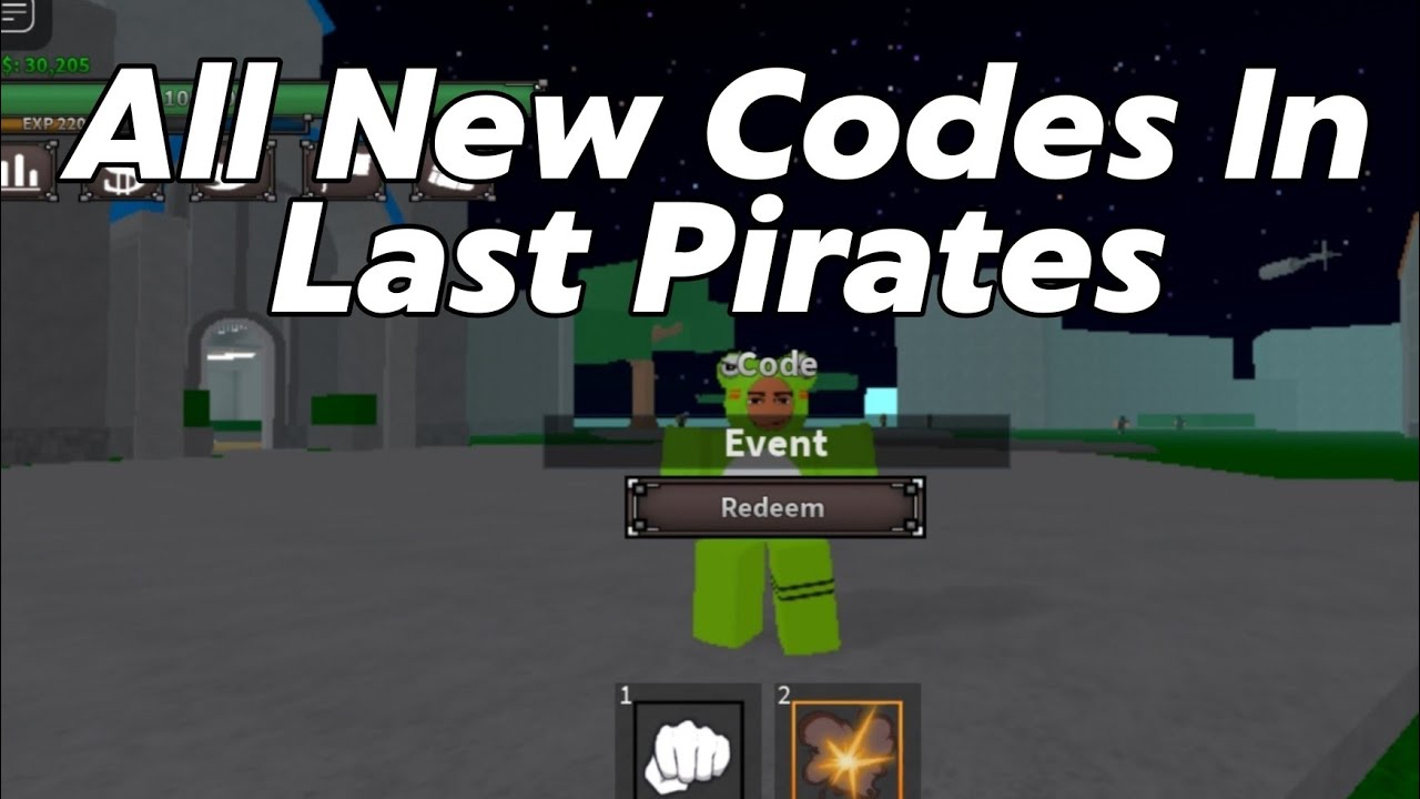 *New* All Working Codes For Last Pirates 2022! Roblox Last Pirate Codes