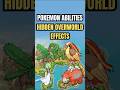 HIDDEN Overworld Effects of Pokemon Abilities #pokemon #gaming #nintendo