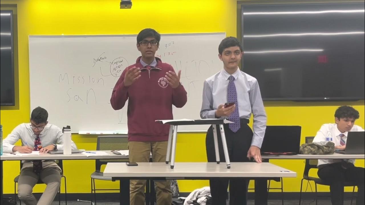 ASU Finals 2023 Hamilton NT (Aff) vs Mission San Jose VP Public