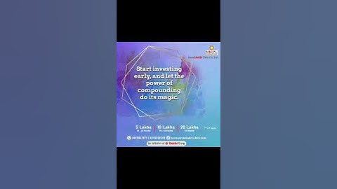 Unlock the Magic of Compounding: Start Investing Early with Navashakthi Chits