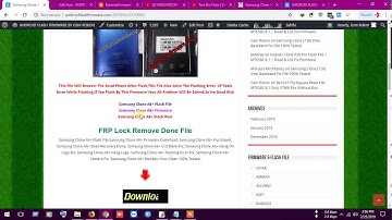Samsung Clone A6+ Flash File MT6580 8.1 Frp & Hang Logo Dead Recovery