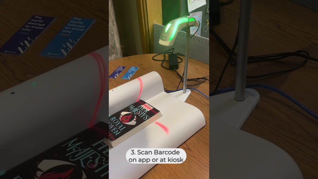 New self-checkout experience at Hodges Library!