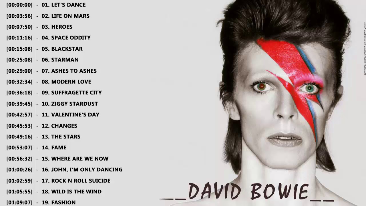 David Bowie Greatest Hits || Best Songs Of David Bowie - YouTube