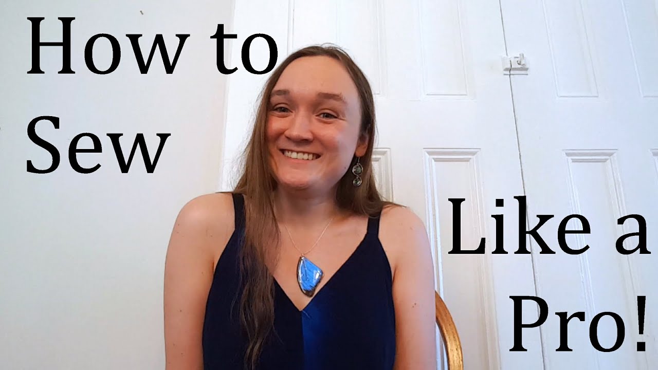 How to Sew Like A Professional YouTube
