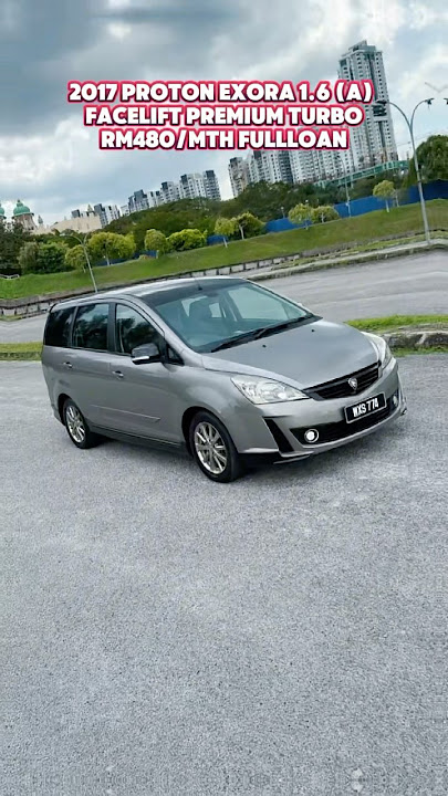 2017 Proton Exora 1.6 (A) Premium Facelift Rm480/mth #fullloan #palingauto #mpv