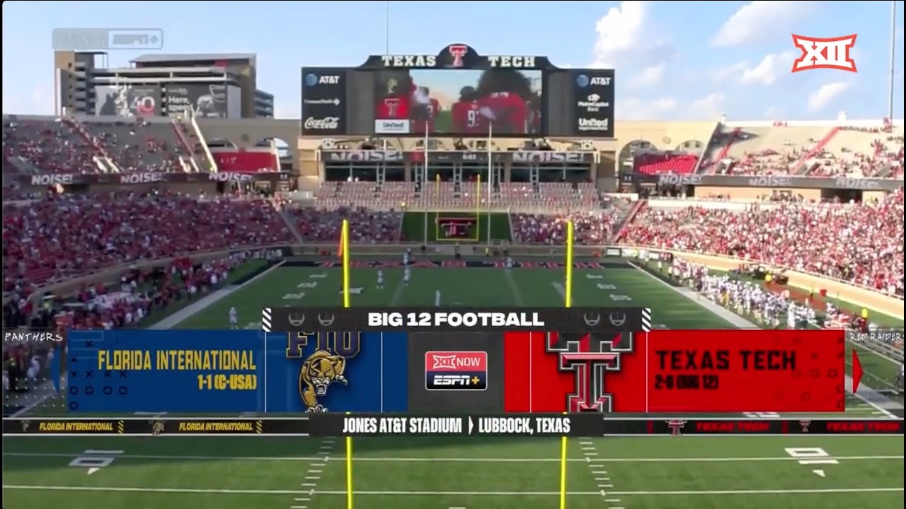 Florida International vs Texas Tech Football Highlights YouTube