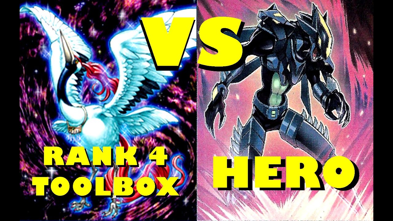 Real Life Yugioh - RANK 4 TOOLBOX vs ELEMENTAL MASK HERO Scrub League July 2015