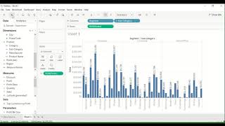 Tableau for Beginners - Interactive Dashboard - Bar Chart, Heat Map, Geo Map, Scatterplot