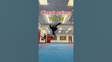 Cheat gainer tutorial #taekwondo #tricking #cheatgainer #shorts