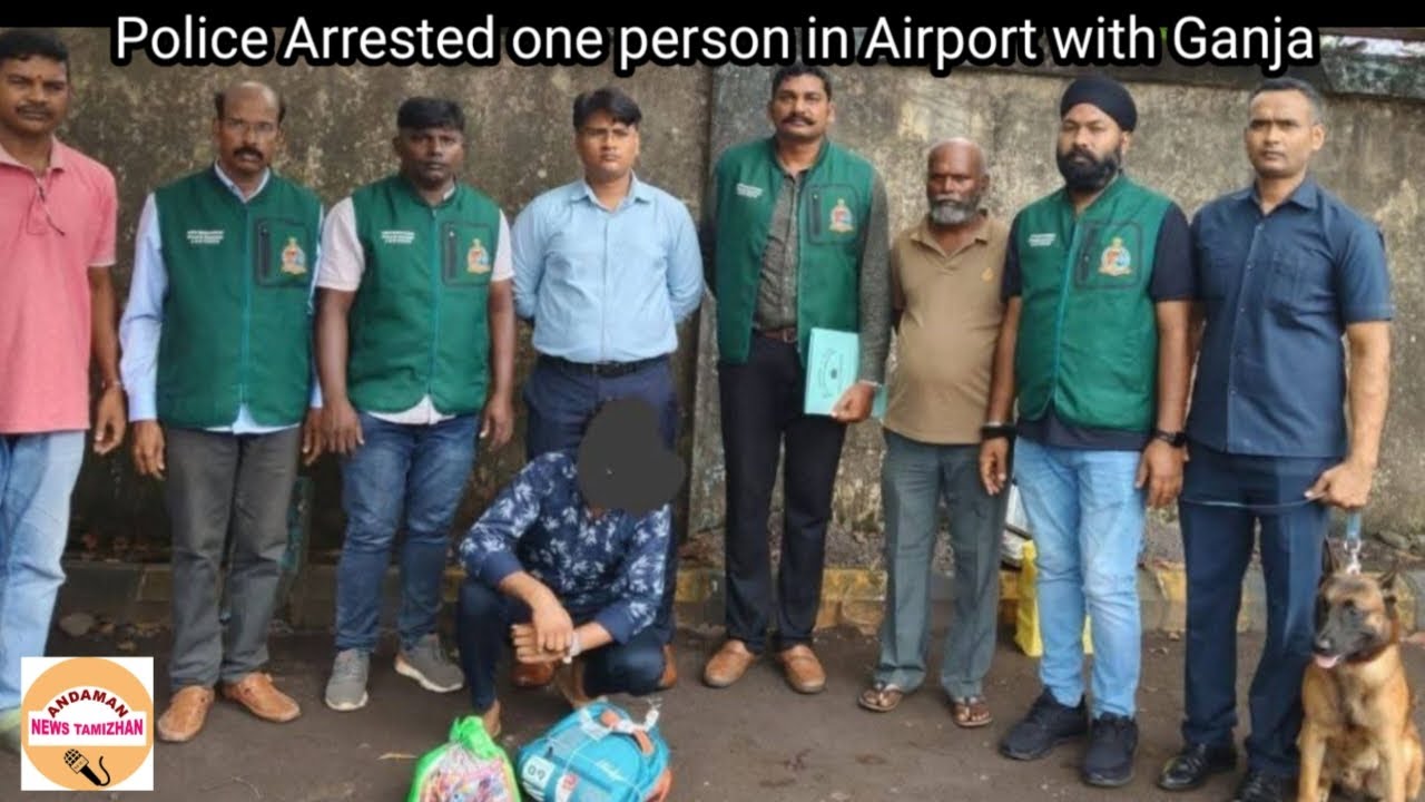 Police arrested one person in airport