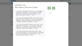 Elance XHTML Test Answers 2015
