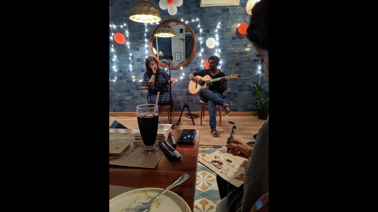 Shilpa Natarajan +Naveen Samson Benjamin - Live at Fab Cafe