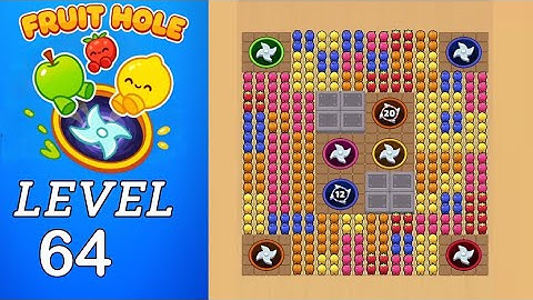 Fruit Hole Level 64 Walkthrough