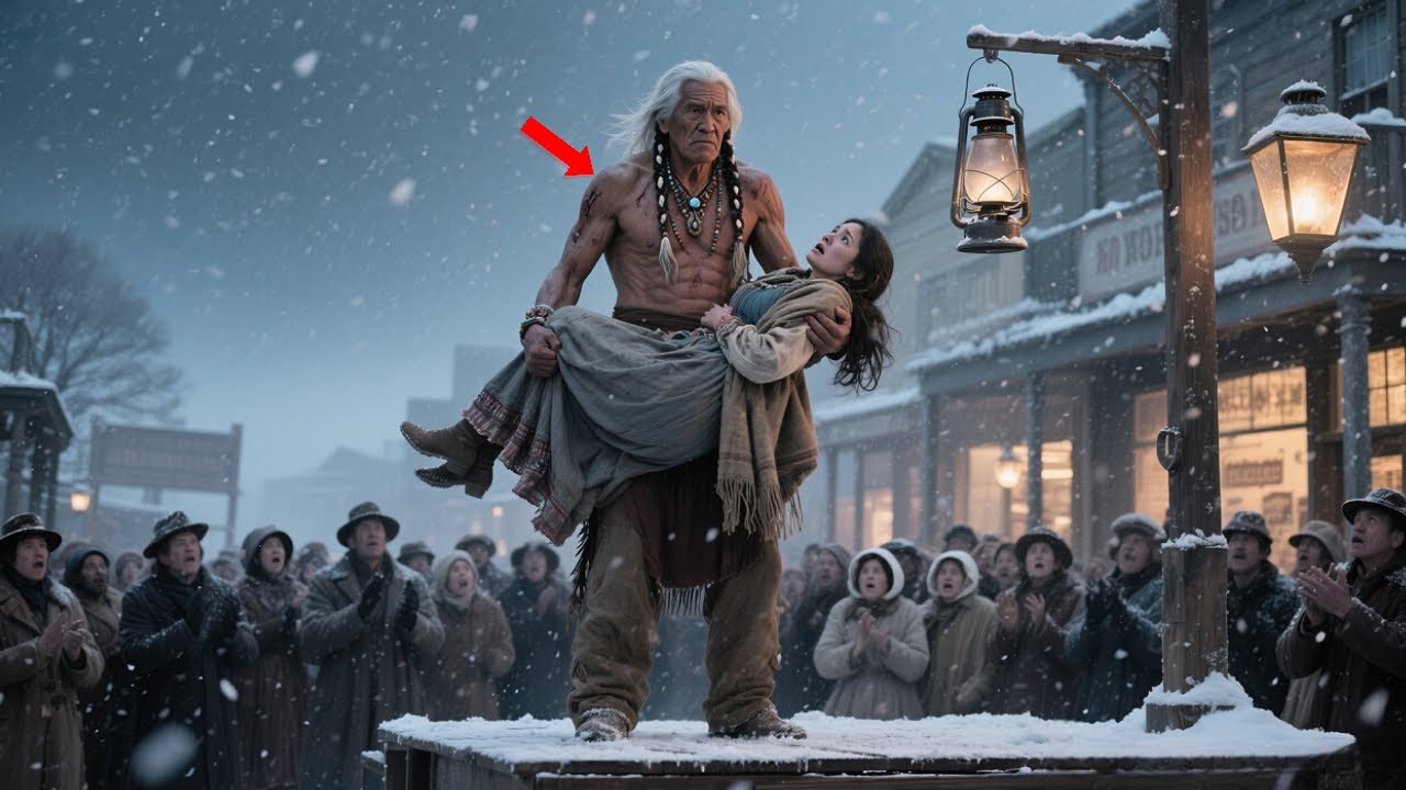 Sold for Being Too Big, The Giant Apache Lifted Her and Said, ‘You’re Perfect for My Arms.’