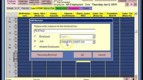 Adding a block time | SchoolVIsion | GuestVision