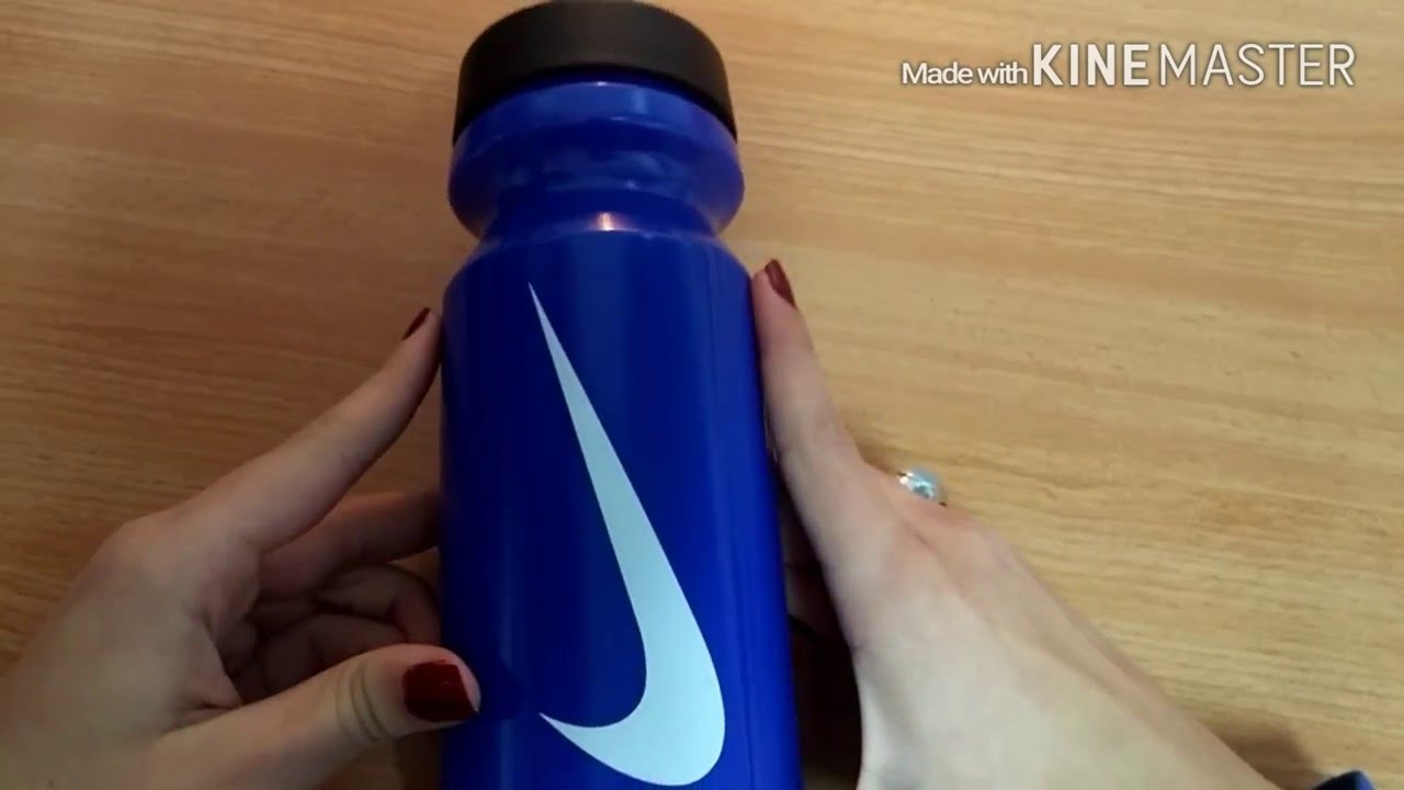 Nike bottle blue 💙 - YouTube