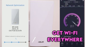 ASUS RP-AX58 AX3000 Wi-Fi 6 Range Extender/AiMesh Extender Setup, Speed Test & Review