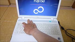 FUJITSU FMV LIFEBOOK AH42/G ジャンク品 開封・動作確認動画