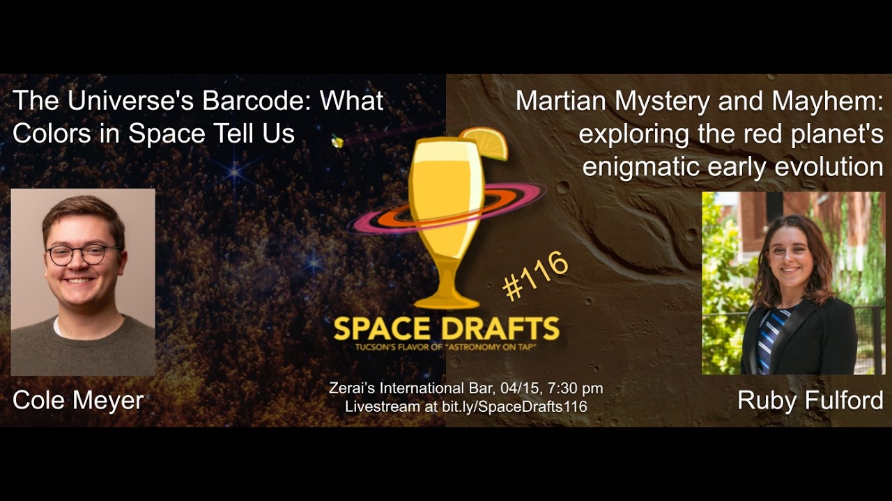 Space Drafts #116: Decoding the Colors of Space and Mars' Toddler Years