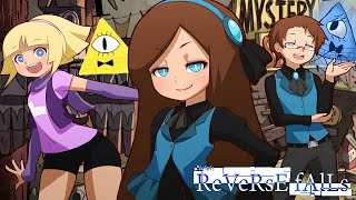 картинка: [ПЕРЕЗАЛИВ] GRAVITY FALLS НОВЕЛЛА! ? Визуальная новелла REVERSE FALLS на Фабрике Приключений