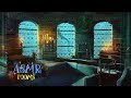 Harry Potter Inspired ASMR - 🐍 Slytherin Dormitory 🐍 - Calming Underwater Magic Ambience