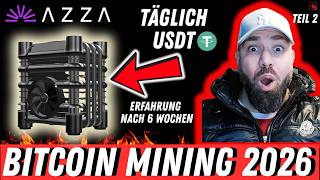 AZZA MINER Review 2026: Bitcoin Mining profitabel? Erfahrung nach 6 Wochen!