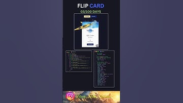 My 3/100 Days of Code Challenge! In this video, I have created an Image using simple HTML and CSS