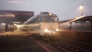 Napfény IC indul a V43 1218-as Szilivel #máv #vasút #v43 #szili #intercity #ic